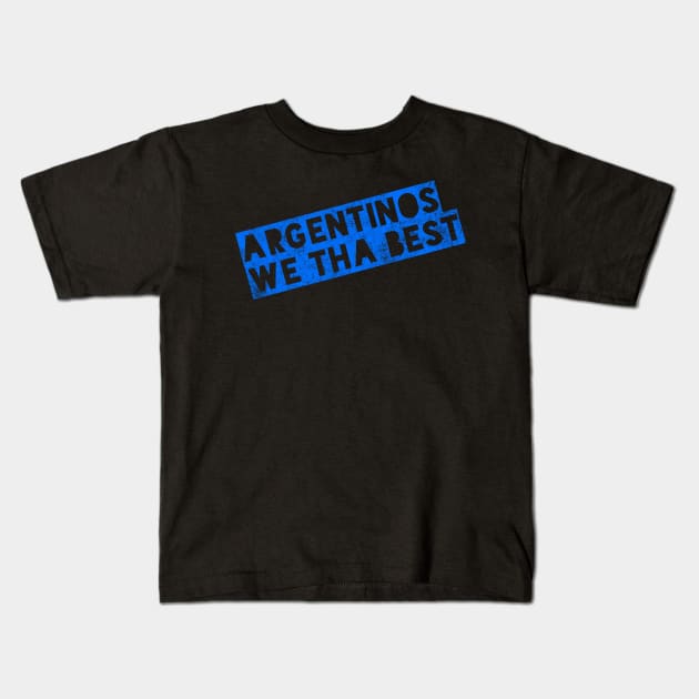 Argentinos Kids T-Shirt by MessageOnApparel